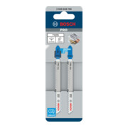 Bosch PRO Lame de scie sauteuse Alu T127D, 100 mm, 2 pcs-2