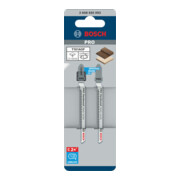 Bosch PRO Lame de scie sauteuse courbe Hardwood clean T101AOF, 83 mm, 2 pcs-5