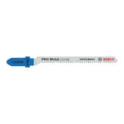 Bosch PRO Lame de scie sauteuse métal courbe T118EOF, 83 mm, 2 pcs