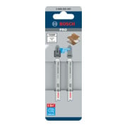 Bosch PRO Lame de scie sauteuse pour stratifié T101BIF, 83 mm, 2 pcs-2