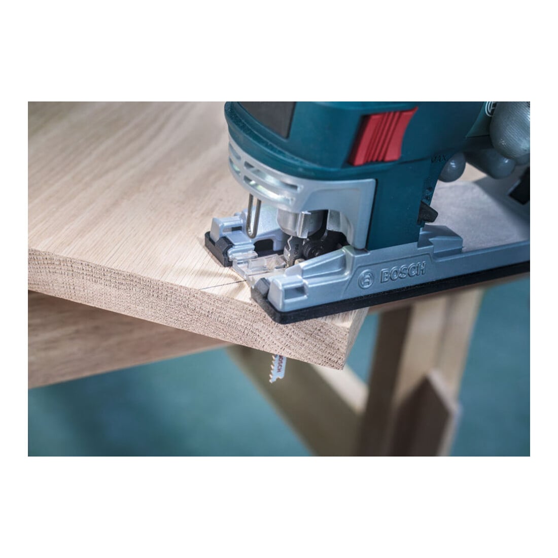 Bosch PRO Lame de scie sauteuse T101BF pour bois dur, 100 mm, 2 pcs