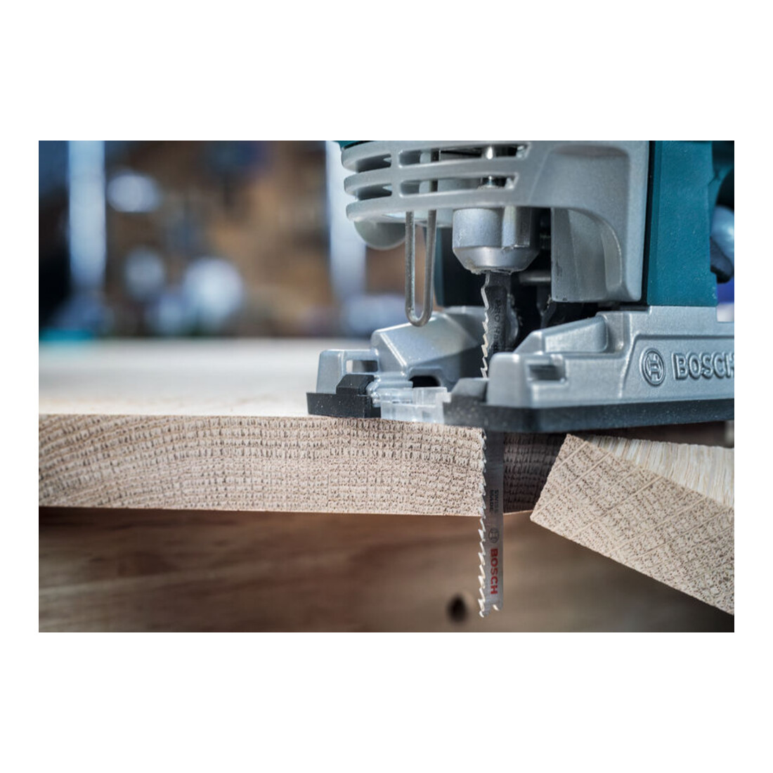 Bosch PRO Lame de scie sauteuse T101BF pour bois dur, 100 mm, 2 pcs