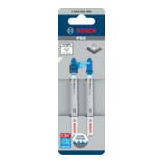 Bosch PRO Lame de scie sauteuse T121BFC métal épais, 92 mm, 2 pcs-2