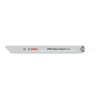 Bosch PRO Lames de scie sabre pour réparation de palettes S1022HFR, 0,9 x 19 x 200 mm, 100 pcs