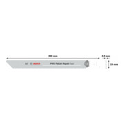 Bosch PRO Lames de scie sabre pour réparation de palettes S1022HFR, 0,9 x 19 x 200 mm, 100 pcs-4