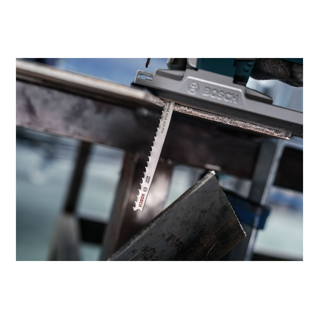 Bosch PRO Lames de scie sauteuse Multi Matériaux épaisses et fines T345XF, 132 mm, 2 pcs