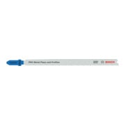 Bosch PRO Lames de scie sauteuse T321AF pour métal, 132 mm, 25 pcs