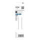 Bosch PRO Lames de scie sauteuse T321BF pour métal, 132 mm, 2 pcs