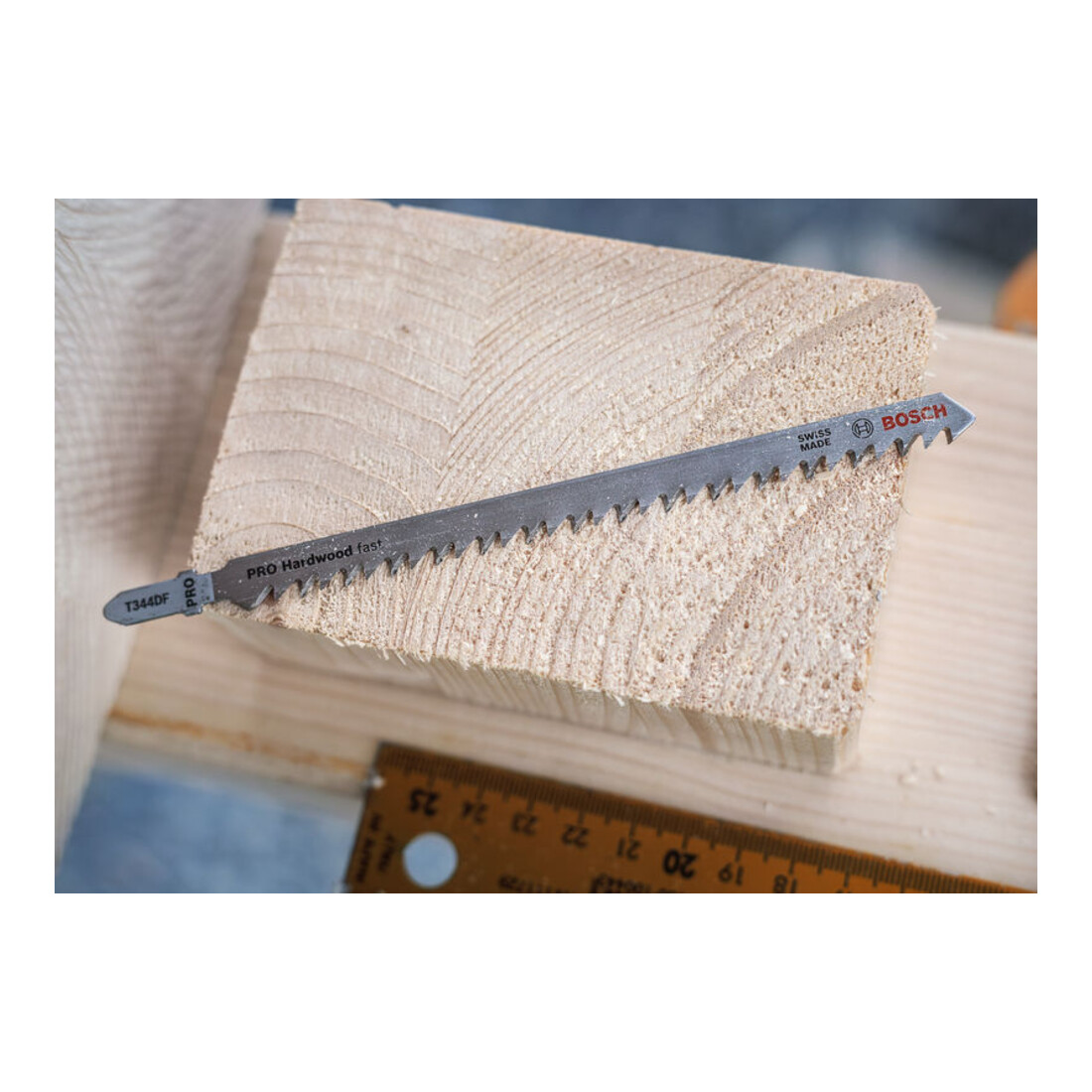 Bosch PRO Lames de scie sauteuse T344DF pour bois dur, 152 mm, 25 pcs