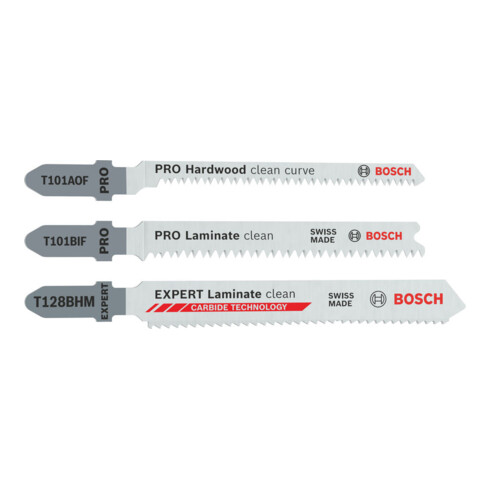 Bosch PRO Laminate Stichsägeblatt Set, 15tlg.