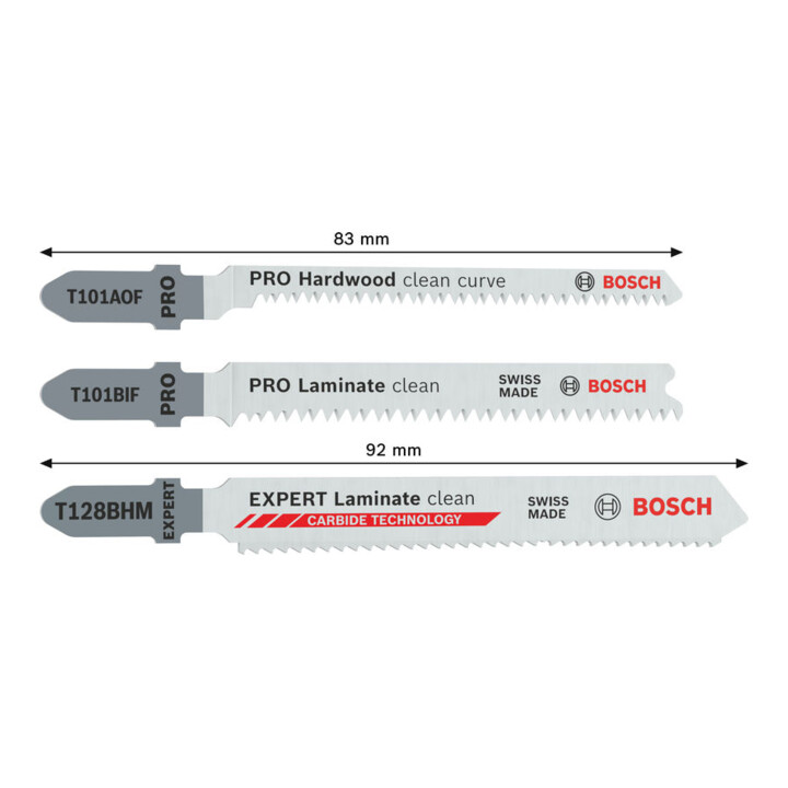Bosch PRO Laminate Stichsägeblatt Set, 15tlg.