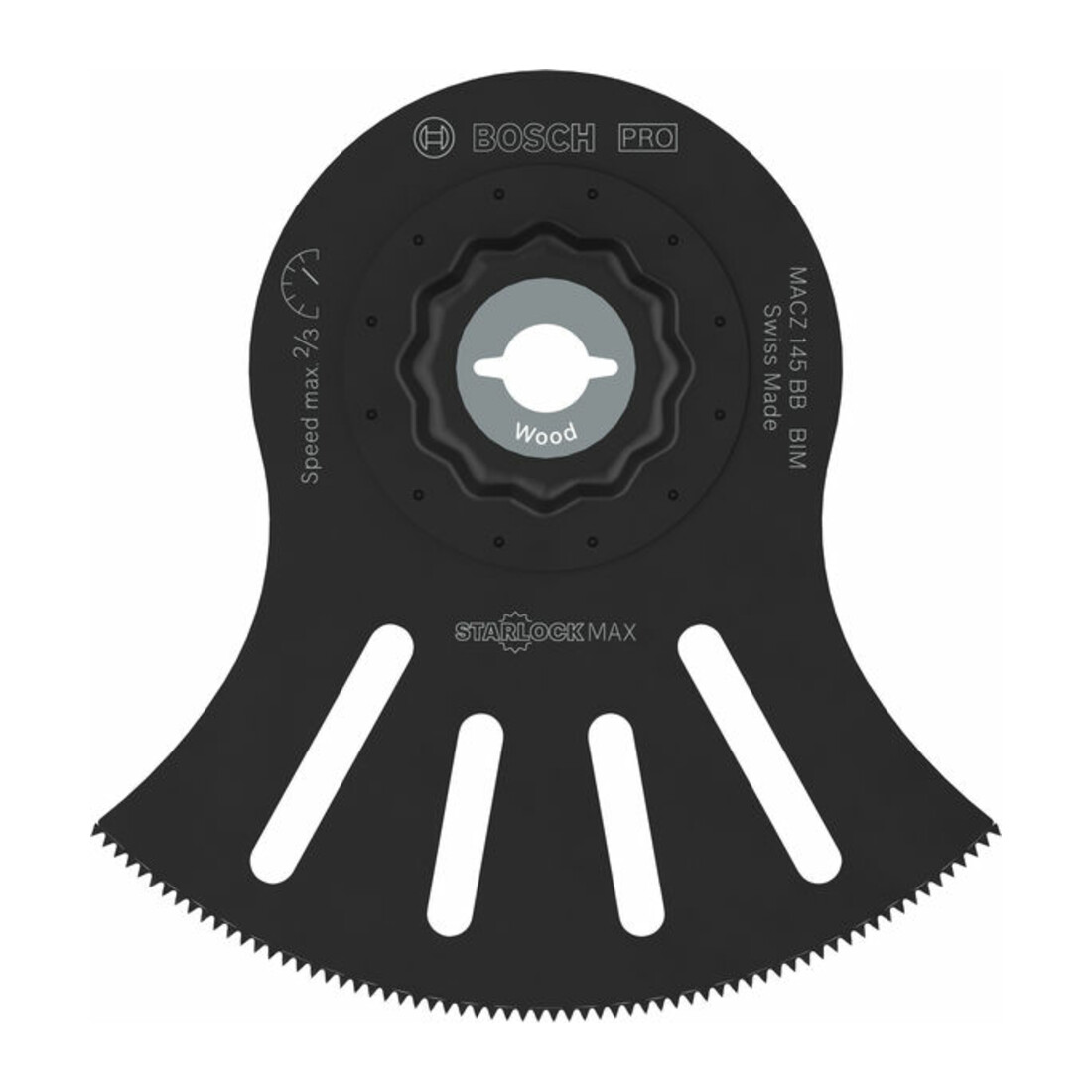 Bosch PRO MACZ 145 BB Blatt für Multifunktionswerkzeuge, 100 x 50 mm