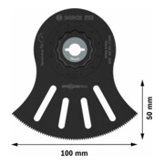 Bosch PRO MACZ 145 BB Blatt für Multifunktionswerkzeuge, 100 x 50 mm-5