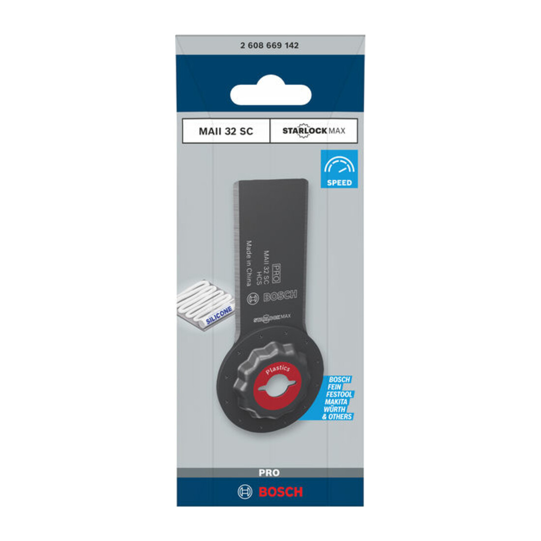 Bosch PRO MAII 32 SC Blatt für Multifunktionswerkzeuge, 32 x 55 mm