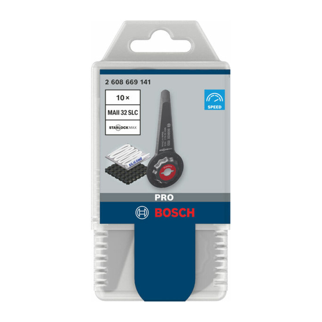 Bosch PRO MAII 32 SLC Blatt für Multifunktionswerkzeuge, 32 x 70 mm, 10-tlg.