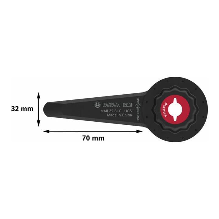 Bosch PRO MAII 32 SLC Blatt für Multifunktionswerkzeuge, 32 x 70 mm, 10-tlg.