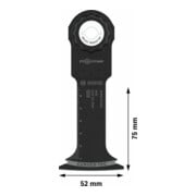 Bosch PRO MAII 52 APB Blatt für Multifunktionswerkzeuge, 52 x 75 mm, 10-tlg.-5
