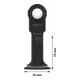 Bosch PRO MAII 52 APB Klinge für Multifunktionswerkzeug, 52x75 mm, 25 Stk.