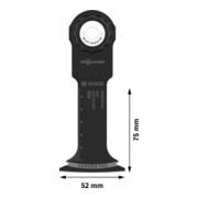 Bosch PRO MAII 52 APB Klinge für Multifunktionswerkzeug, 52x75 mm, 25 Stk.-5