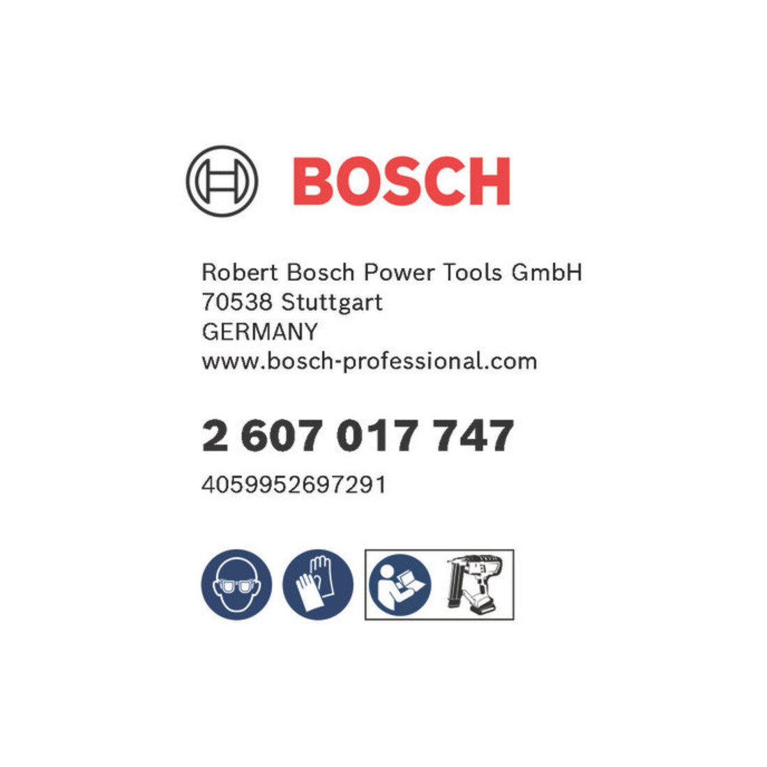 Bosch PRO MC16-N 38G kroonspijkers met middelste rug, 1,6/16 g, 38 mm