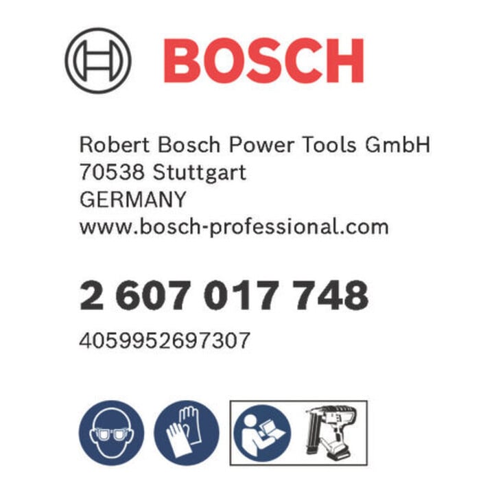 Bosch PRO MC16-N 44G agrafes couronnes avec dos moyen, 1,6/16 g, 44 mm