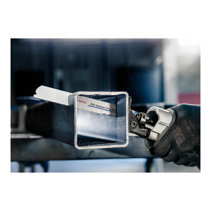 Bosch PRO Medium-Thick Metal precise S1137BEF Säbelsägeblatt, 1,1x25x225 mm, 5-tlg.