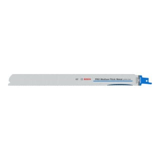 Bosch PRO Medium-Thick Metal precise S1237BEF Säbelsägeblatt, 1,1x25x300 mm, 5-tlg.