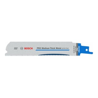 Bosch PRO Medium-Thick Metal precise S937BEF Säbelsägeblatt, 1,1x25x150 mm, 25-tlg.