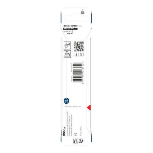 Bosch PRO Metaal HSS-G spiraalboor, 7,5 x 69 x 109 mm