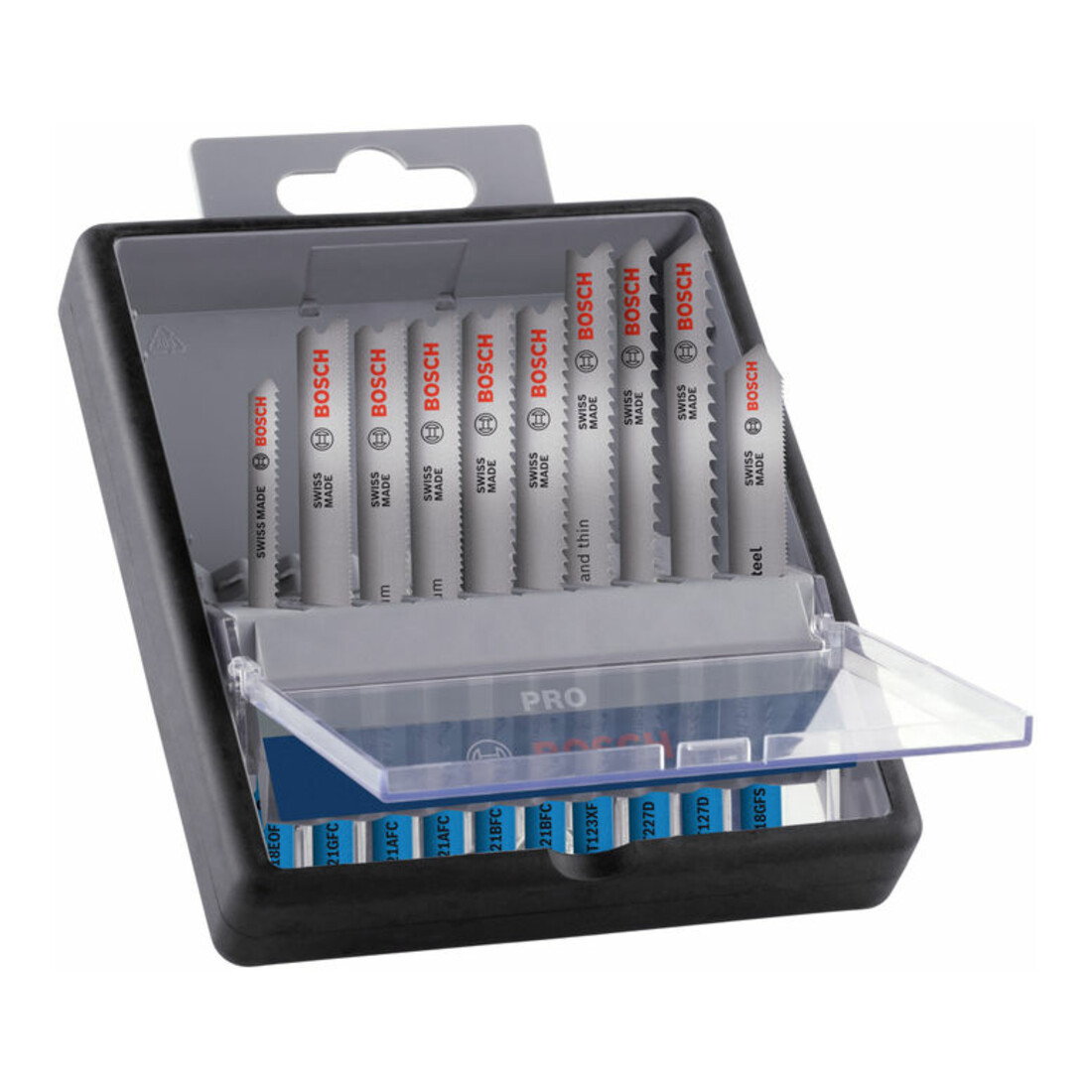 Bosch PRO Metal and Alu Stichsägeblatt Set, 92 mm, 10-tlg.
