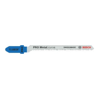 Bosch PRO Metal curve T118EOF Stichsägeblatt, 83 mm, 2-tlg.