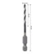 Bosch PRO Metal HSS-G Impact Spiralbohrer, 3,5 x 39 x 79 mm-4