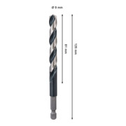 Bosch PRO Metal HSS-G Impact Spiralbohrer, 9 x 81 x 125 mm-4