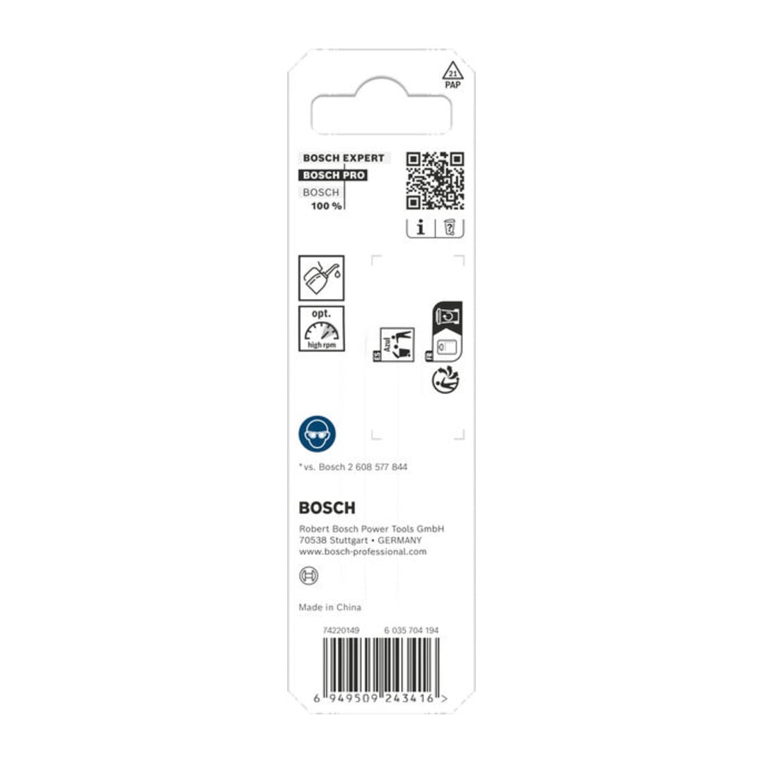 Bosch PRO Metal HSS-G Spiralbohrer, 1,5 x 18 x 40 mm