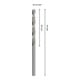 Bosch PRO Metal HSS-G Spiralbohrer, 3,5 x 39 x 70 mm