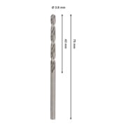 Bosch PRO Metal HSS-G Spiralbohrer, 3,8 x 43 x 75 mm-4