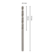 Bosch PRO Metal HSS-G Spiralbohrer, 3 x 33 x 61 mm-4