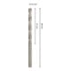 Bosch PRO Metal HSS-G Spiralbohrer, 4,5 x 47 x 80 mm