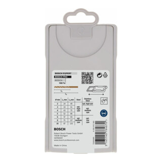 Bosch PRO Metal HSS-G Spiralbohrer Set, 7-tlg.