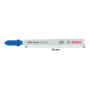 Bosch PRO Metal medium T121AFC Stichsägeblatt, 92 mm, 2-tlg.-4