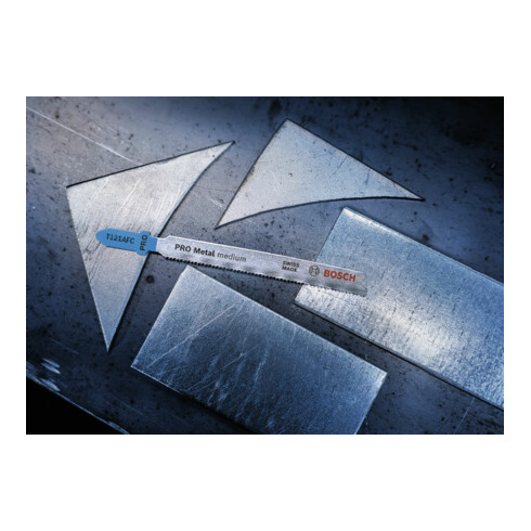 Bosch PRO Metal medium T121AFC Stichsägeblatt, 92 mm, 2-tlg.
