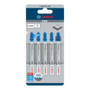 Bosch PRO Metal medium T121AFC Stichsägeblatt, 92 mm, 5-tlg.-2