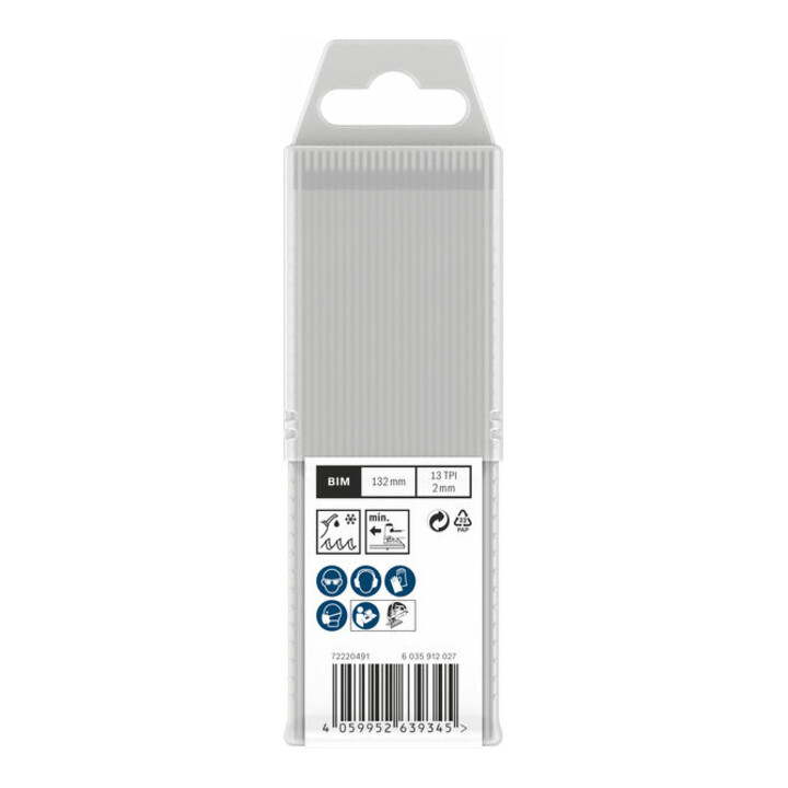 Bosch PRO Metal Pipes and Profiles T321BF Stichsägeblatt, 132 mm, 25-tlg.