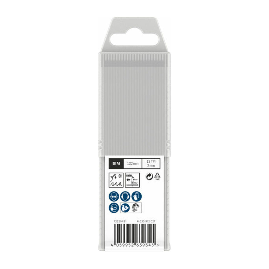 Bosch PRO Metal Pipes and Profiles T321BF Stichsägeblatt, 132 mm, 25-tlg.