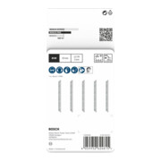 Bosch PRO Metal thick T121BFC Stichsägeblatt, 92 mm, 5-tlg.-5