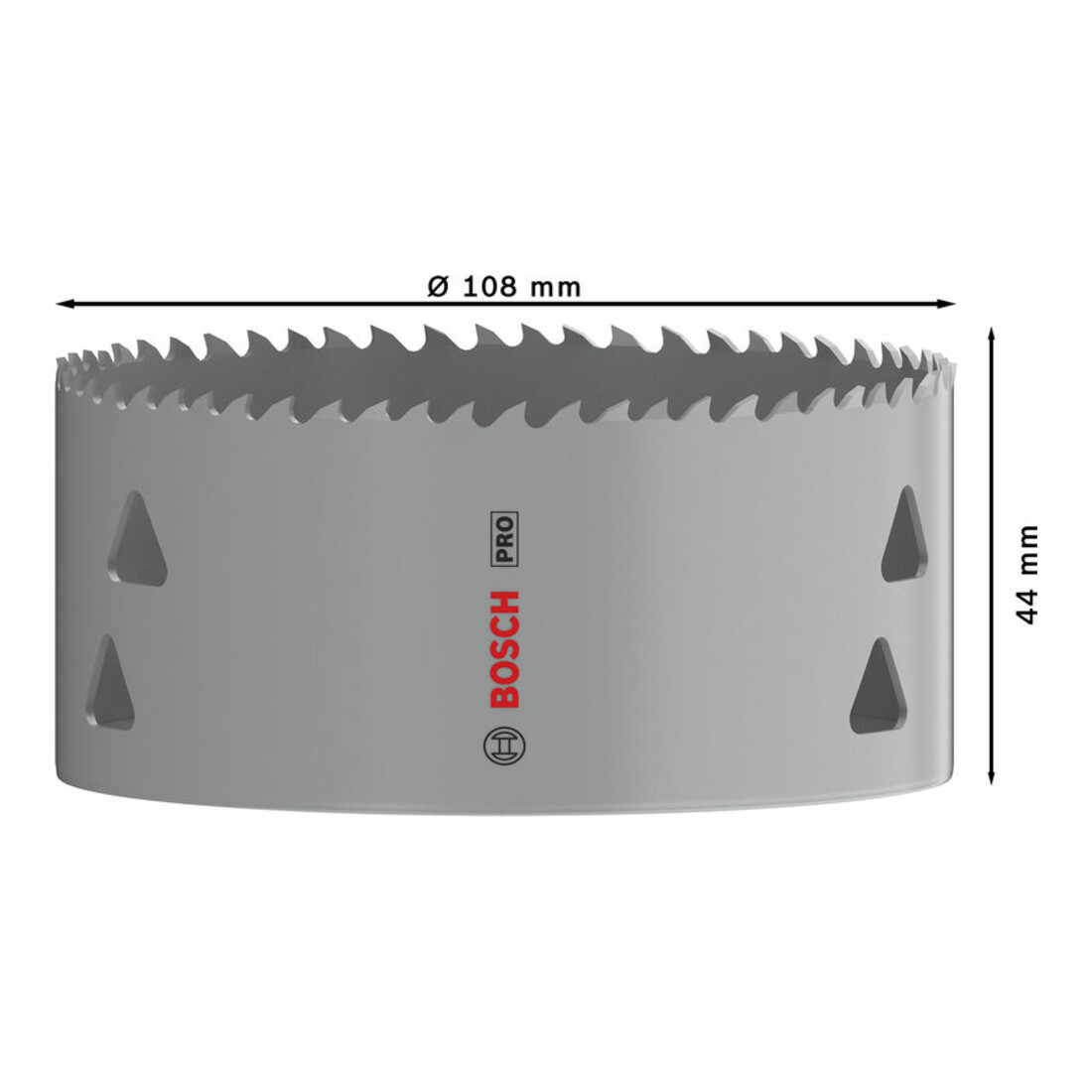 Bosch PRO Multi Material Lochsäge, 108 mm, mit Gewinde