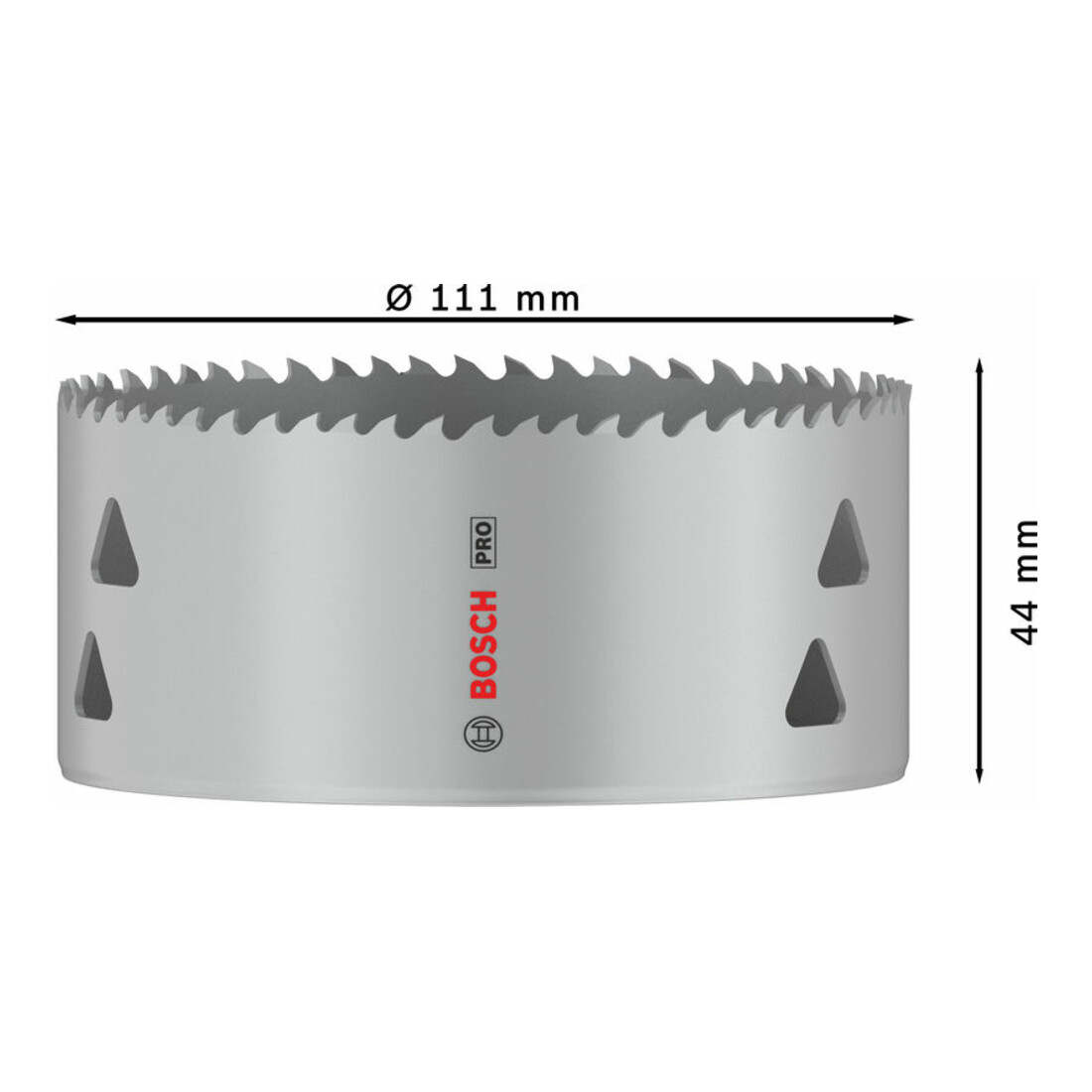 Bosch PRO Multi Material Lochsäge, 111 mm, mit Gewinde