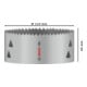 Bosch PRO Multi Material Lochsäge, 114 mm, mit Gewinde