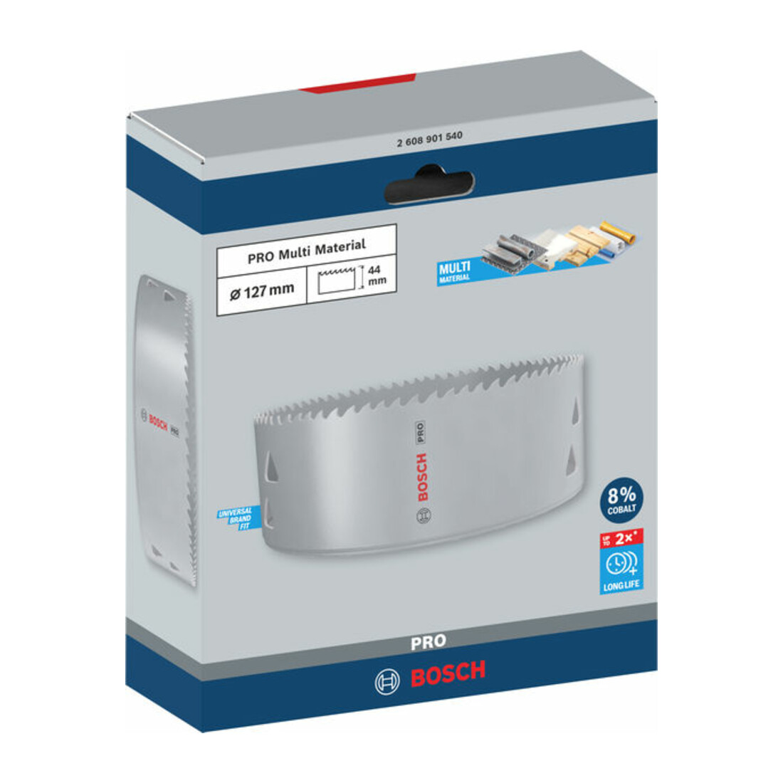 Bosch PRO Multi Material Lochsäge, 127 mm, mit Gewinde