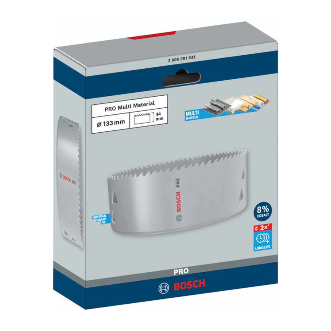 Bosch PRO Multi Material Lochsäge, 133 mm, mit Gewinde